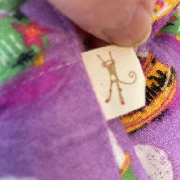 Munki Munki snow globes of famous places magical pj top extra soft flannel - Picture 11 of 12